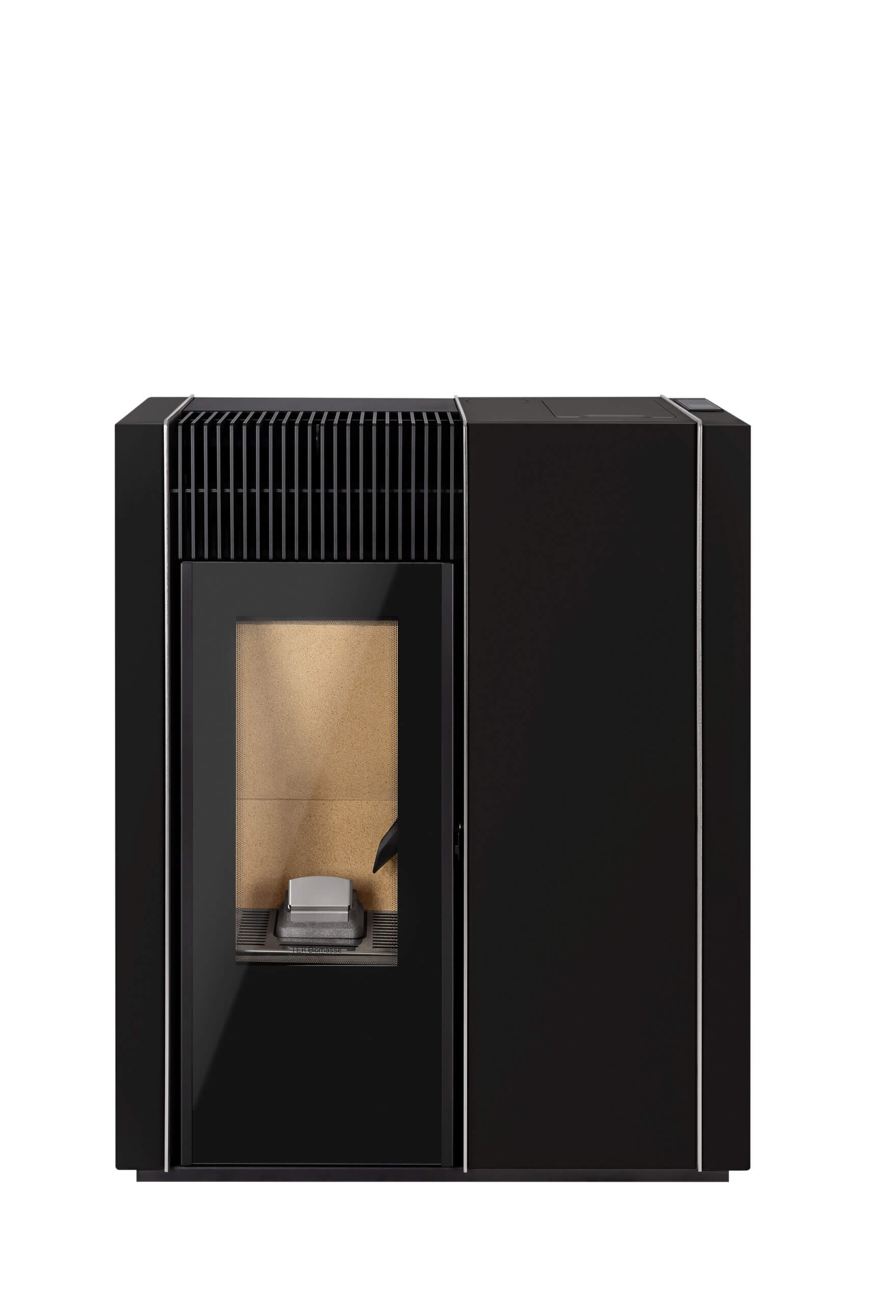 slim calefacion Negra de pellets